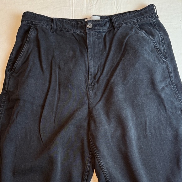 Everlane Women's Black Soft Tapered Leg Pants Size 16 - Picture 4 of 13